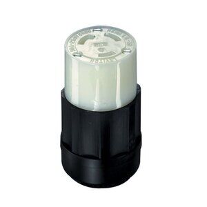 Leviton Commercial Nylon Curved Blade/Ground Locking Connector L14-30R 3 Pole 4